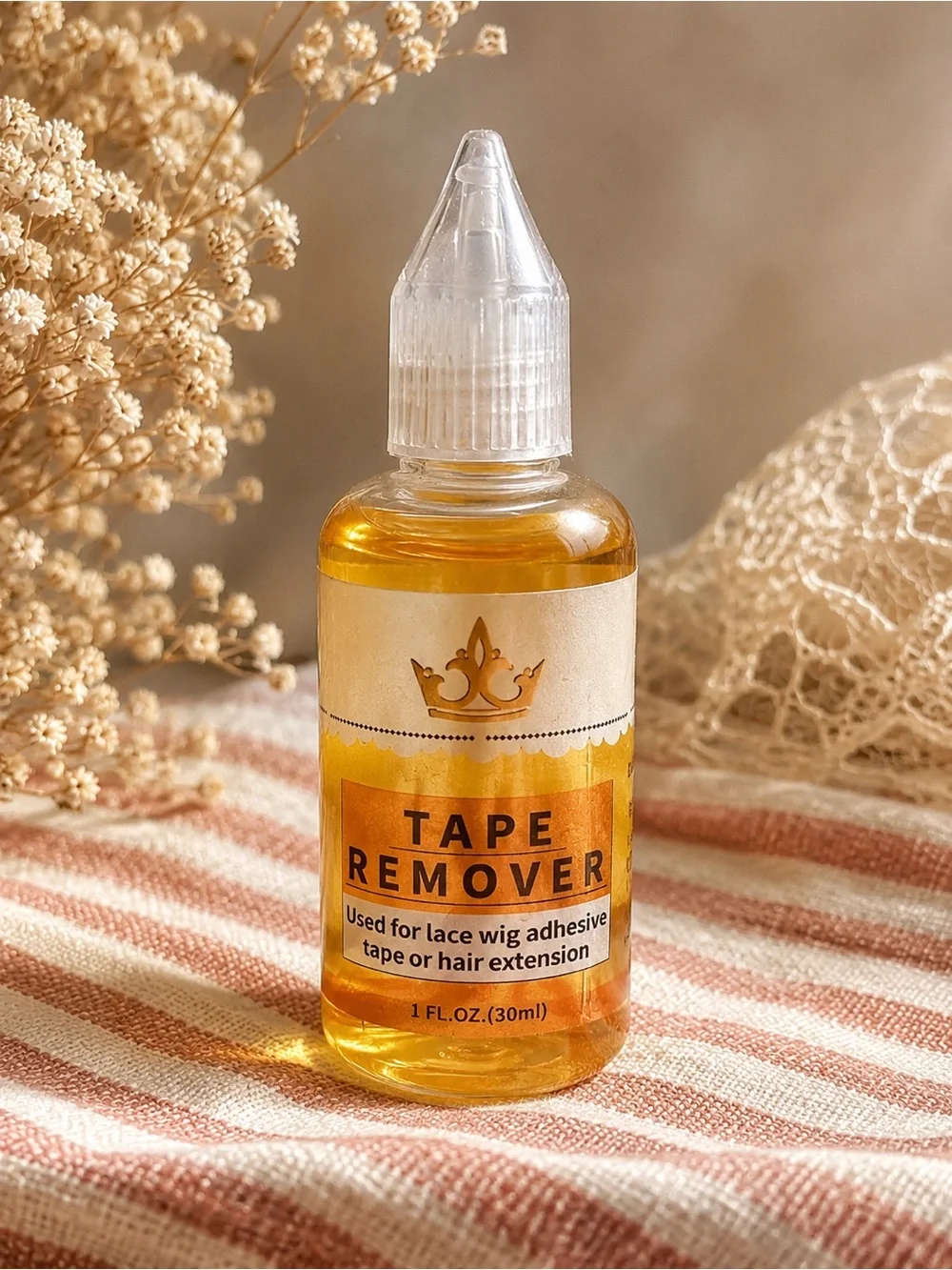 Tape Remover for Lace Wigs & Extensions - Amber